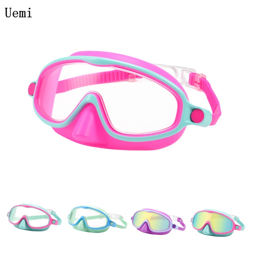 Diving Mask - Kids Swim Goggles with Nose Cover