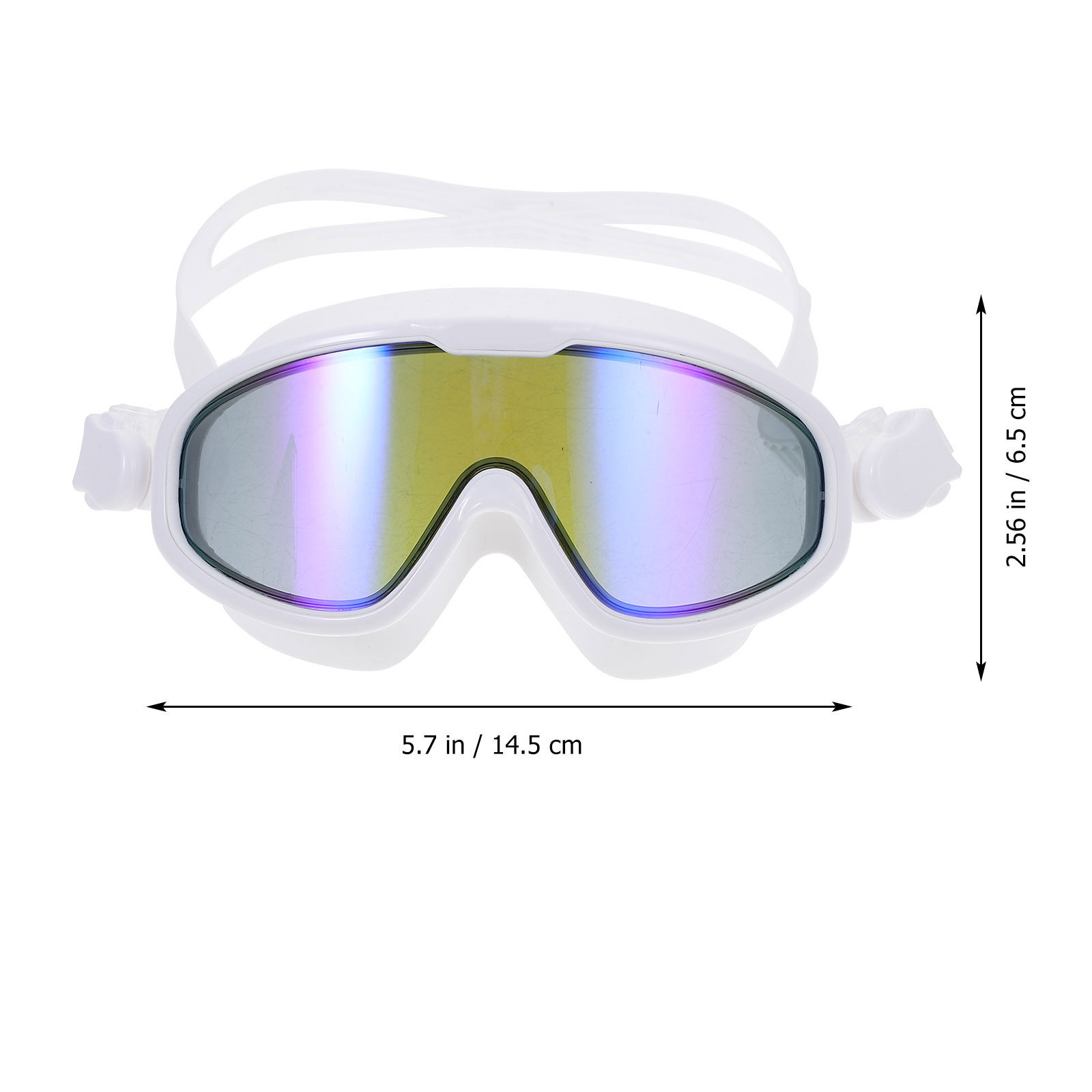 White Waterproof Swim Goggles  - đánh giá và giá Goggles Swim