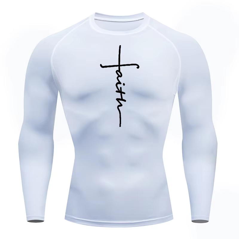 Christian Workout Compression  - đánh giá và giá Rash Guard