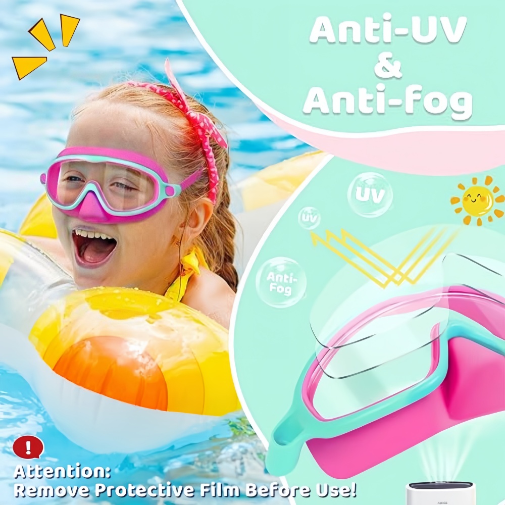 Kids Swim Goggles with Nose Co - đánh giá và giá Diving Mask
