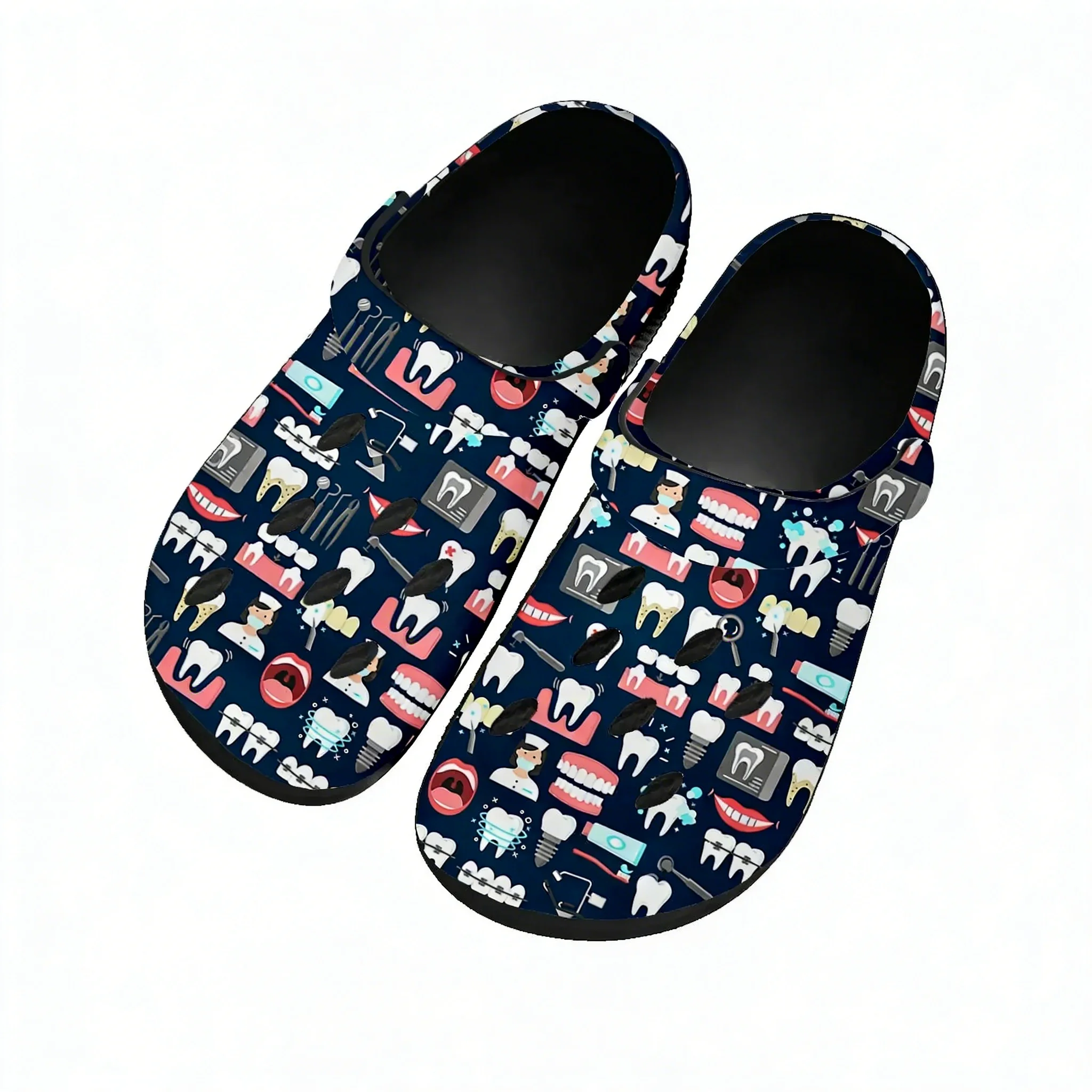Tooth Dentist Cartoon Pattern  - đánh giá và giá Water Shoes