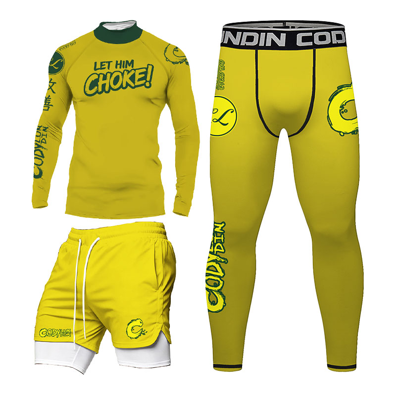 Men BJJ Rashguard Set No Gi Br - đánh giá và giá Rash Guard